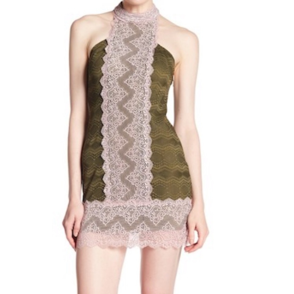 NWOT Free People Natasha Lace Bodycon Dress - Picture 6 of 8